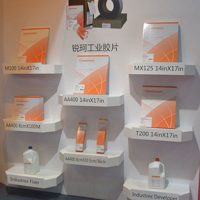 80mm*100m Carestream Film di rilevamento difetti industriali per l'ispezione a raggi X 14*17in